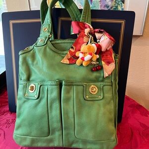 Marc Jacobs Green Women's Bag with Charm